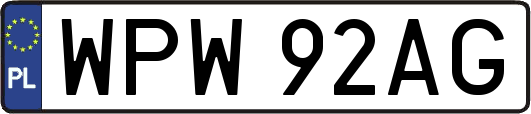 WPW92AG