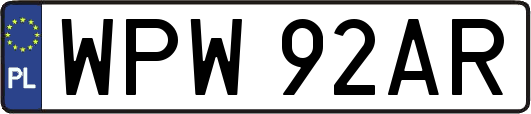 WPW92AR