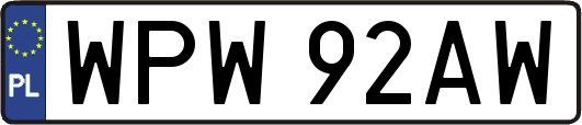 WPW92AW