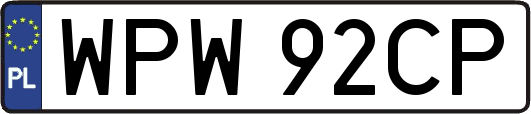 WPW92CP