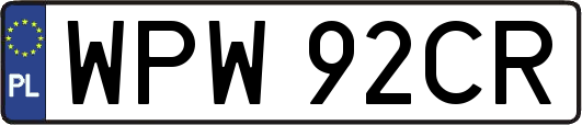WPW92CR