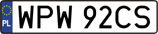 WPW92CS