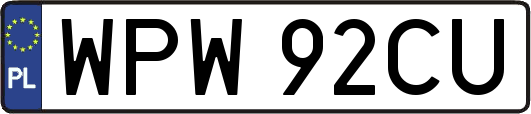 WPW92CU