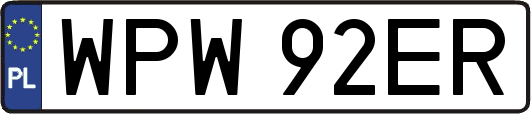 WPW92ER