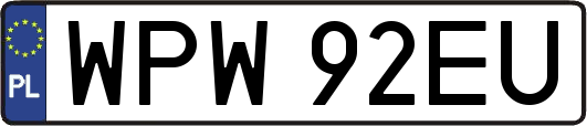 WPW92EU