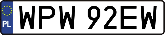 WPW92EW