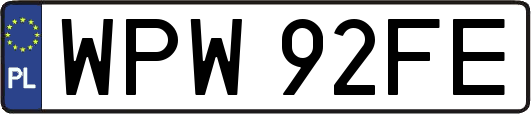 WPW92FE