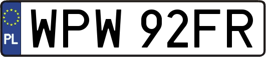 WPW92FR