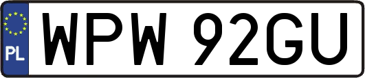 WPW92GU