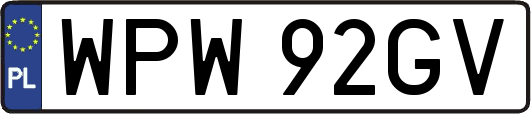 WPW92GV
