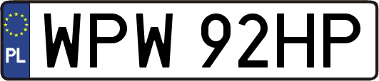 WPW92HP