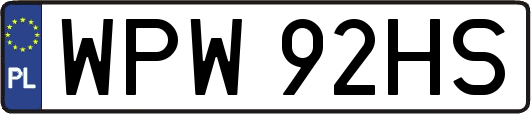 WPW92HS