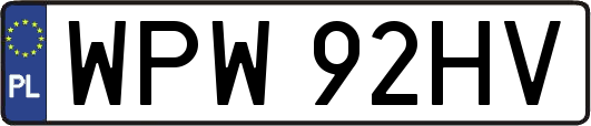 WPW92HV