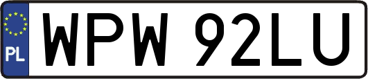 WPW92LU