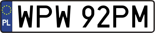 WPW92PM