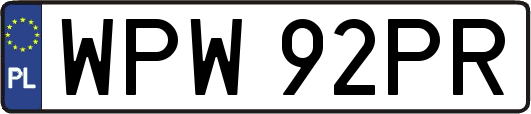 WPW92PR