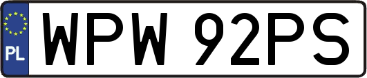 WPW92PS