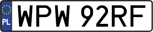 WPW92RF