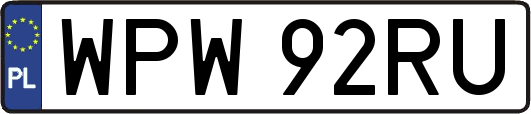 WPW92RU
