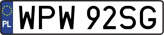 WPW92SG