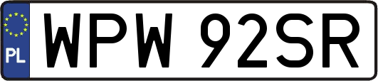 WPW92SR