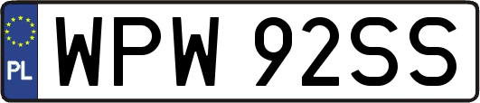 WPW92SS