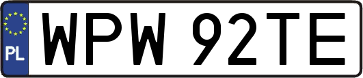 WPW92TE