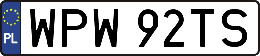 WPW92TS