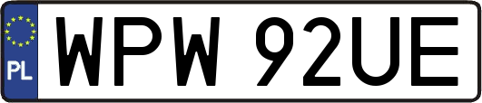 WPW92UE