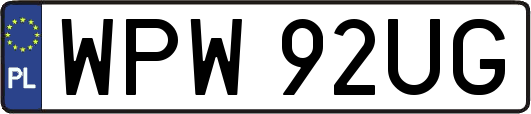 WPW92UG