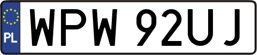 WPW92UJ