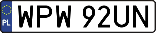 WPW92UN