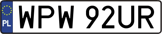 WPW92UR