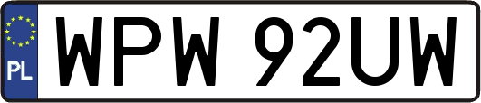 WPW92UW