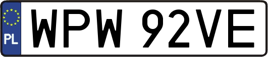 WPW92VE