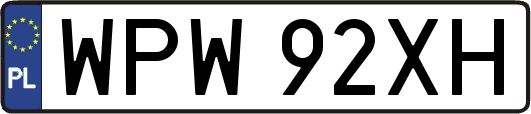 WPW92XH