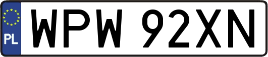 WPW92XN