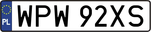WPW92XS