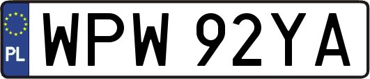 WPW92YA