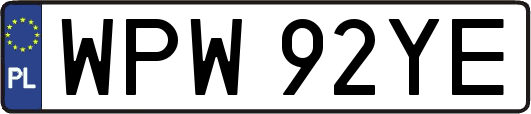 WPW92YE