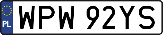 WPW92YS