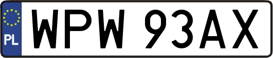 WPW93AX