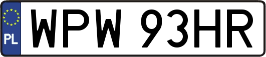 WPW93HR