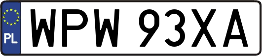 WPW93XA