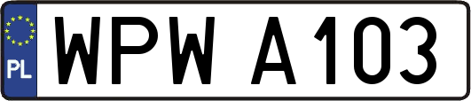 WPWA103