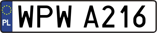 WPWA216