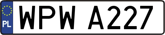 WPWA227