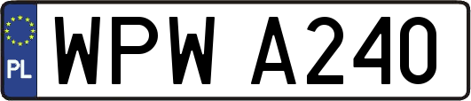 WPWA240