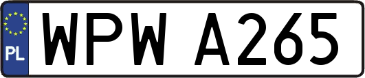 WPWA265