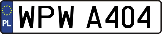 WPWA404